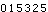 015325